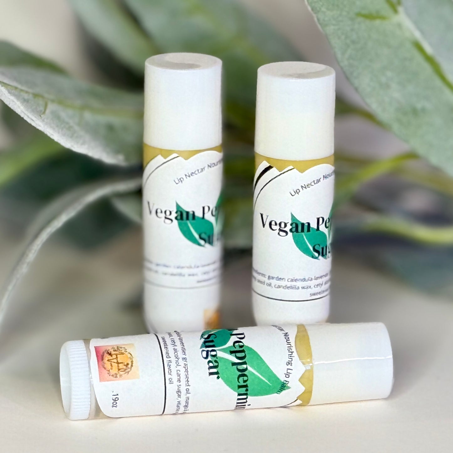 🌱Vegan Lip Nectar – Peppermint Sugar