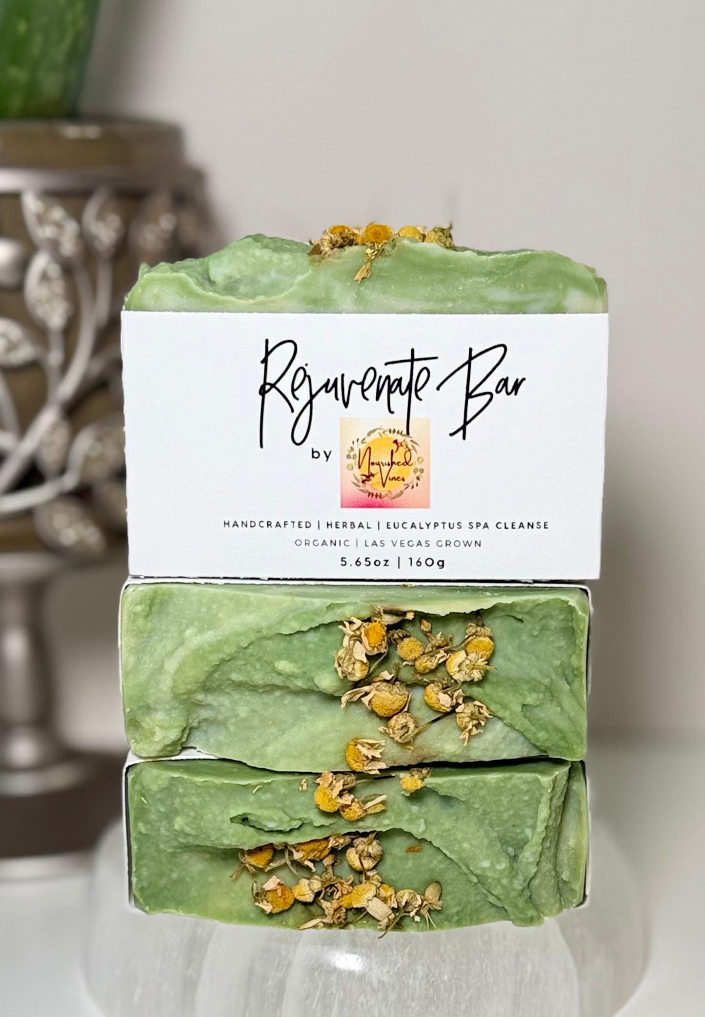 Rejuvenate Bar — Eucalyptus Cream Artisan Soap