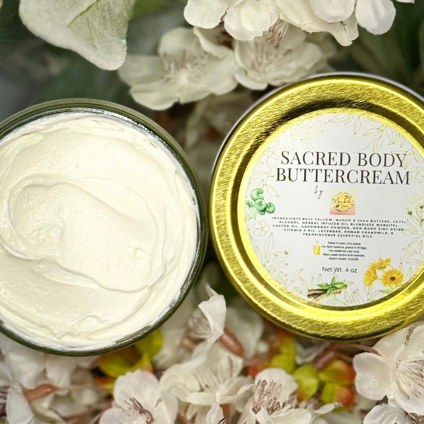 ✨🌿 Sacred Body Buttercream-Gentle Barrier Boost