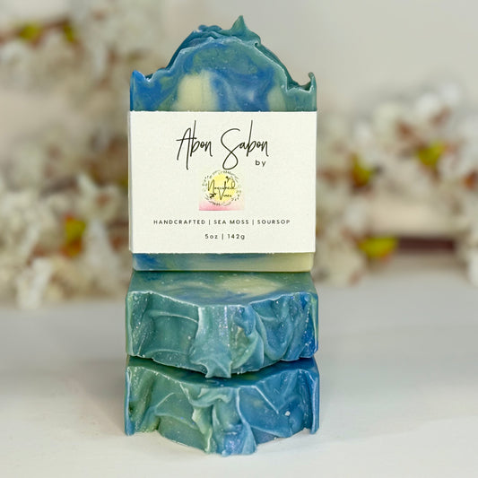 Available Now!🌺 Abon Sabon - Sea Moss & Soursop Spa Bar