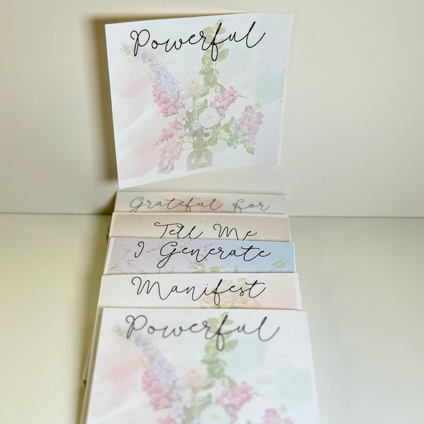 🌸Bloom Notes – Garden-Inspired Sticky Notes & Notepads (Handmade by Nourished Vines)🌿