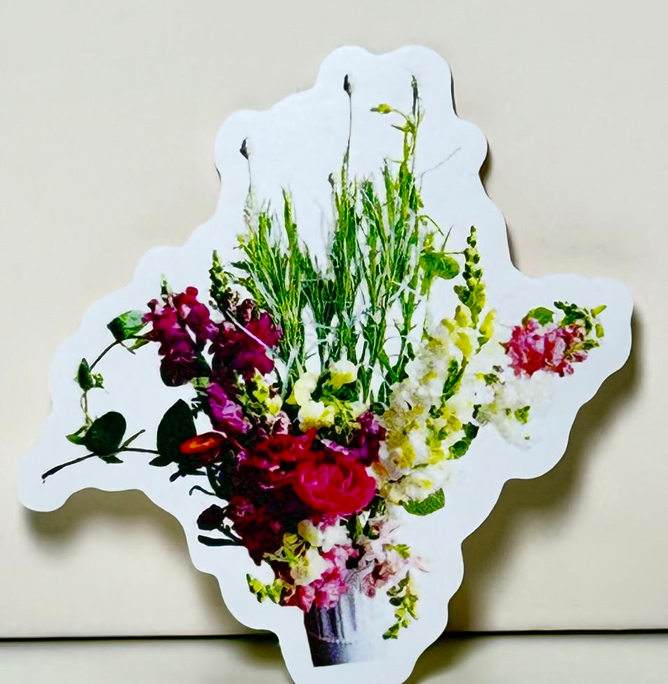 Garden Floral Die-Cut Stickers