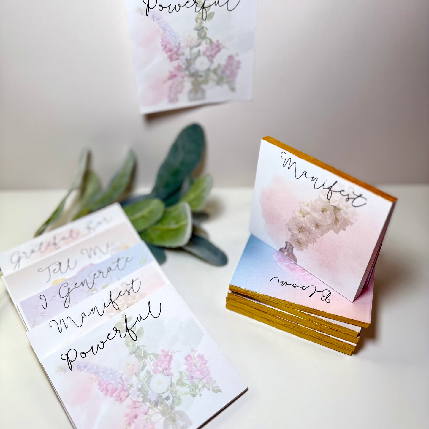 🌸Bloom Notes – Garden-Inspired Sticky Notes & Notepads (Handmade by Nourished Vines)🌿