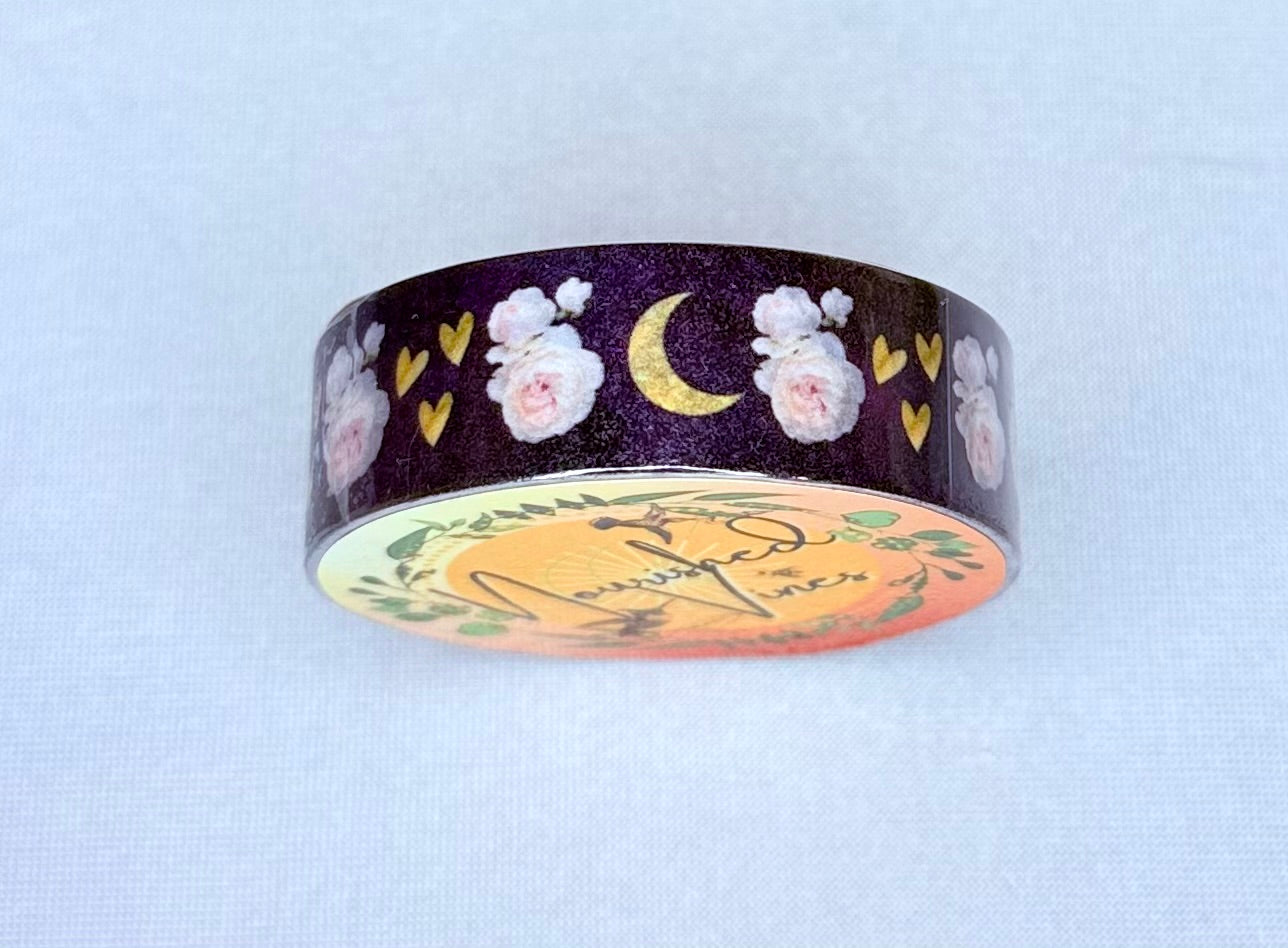 🌸 Nourished Vines – Debut Garden Floral Washi Tapes (Set of 4 or Single)