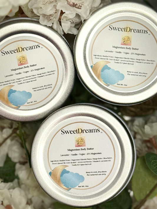 🌙 SweetDreams (adults) Magnesium Body Butter