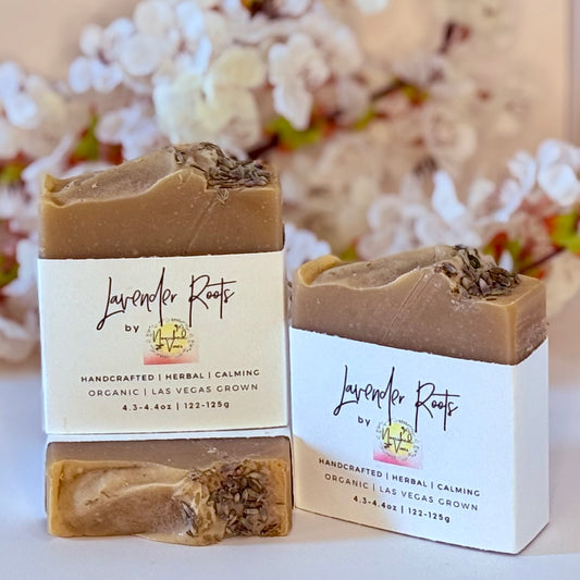 🌿 Lavender Roots – Cold Process Soap