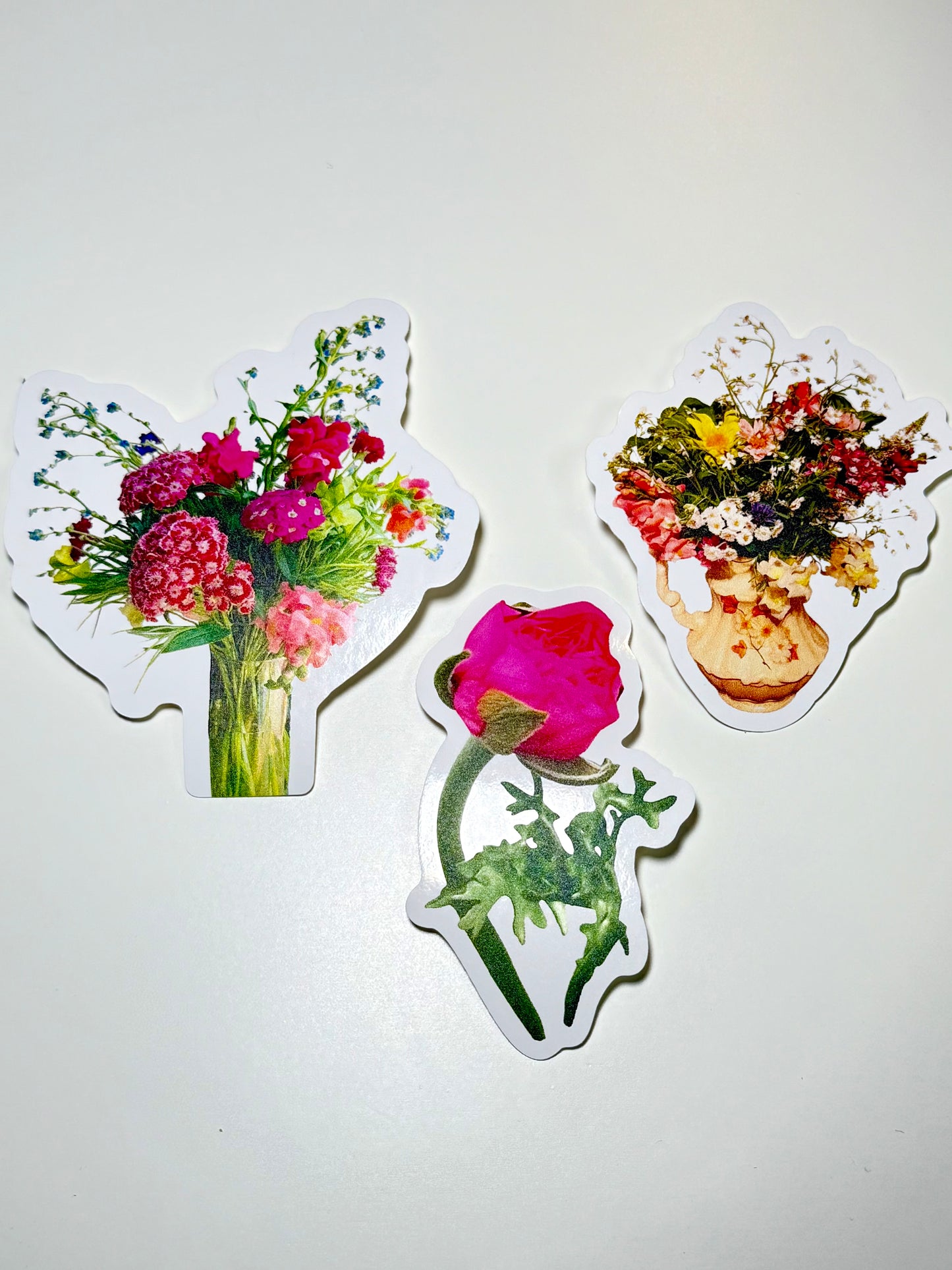 Garden Floral Die-Cut Stickers