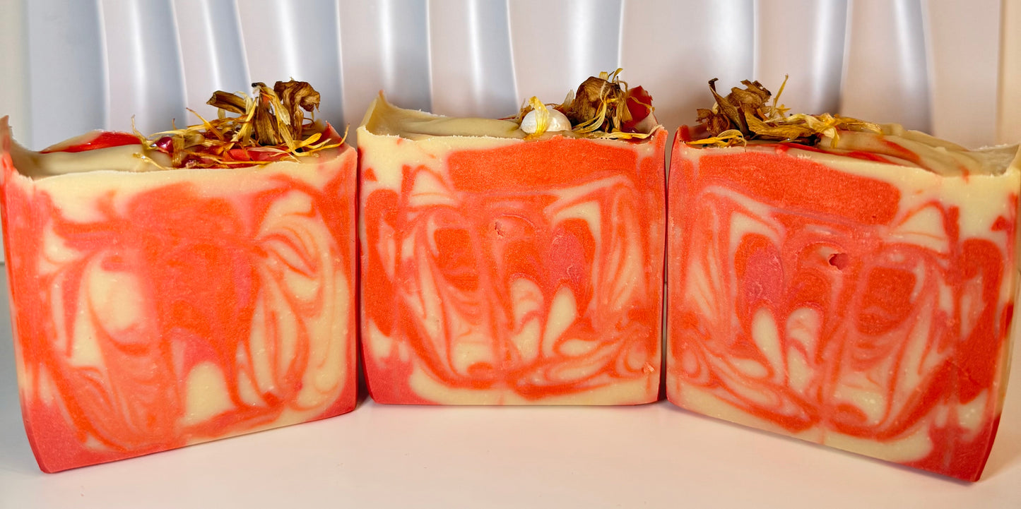 Peony Blush — Peachy Peony & Pearl Artisan Soap
