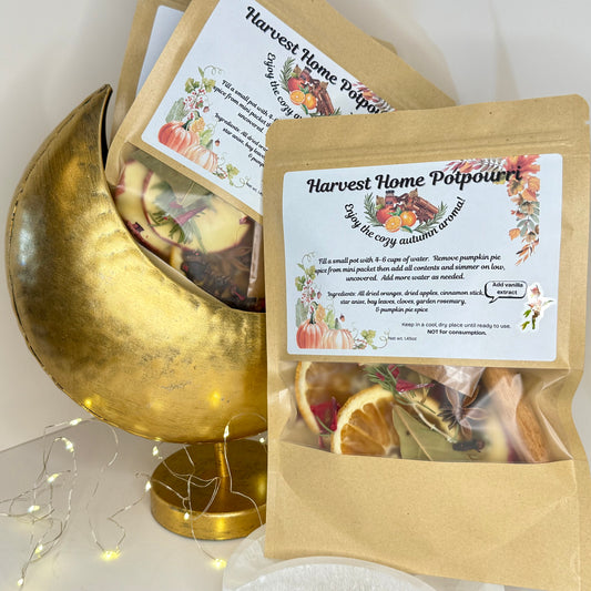 🍁Harvest Home Potpourri – Fall Simmer Pot Bag