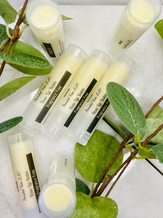 Raw Fragrance-Free Lip Balm