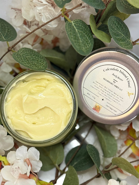 Island Cloud Whipped Tallow Body Butter | 4 oz Jar