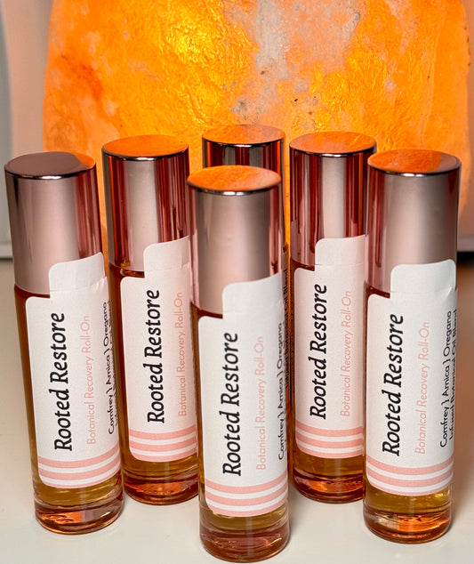 Rooted Restore Botanical Recovery Roll-On | Herbal Infused Oil Blend