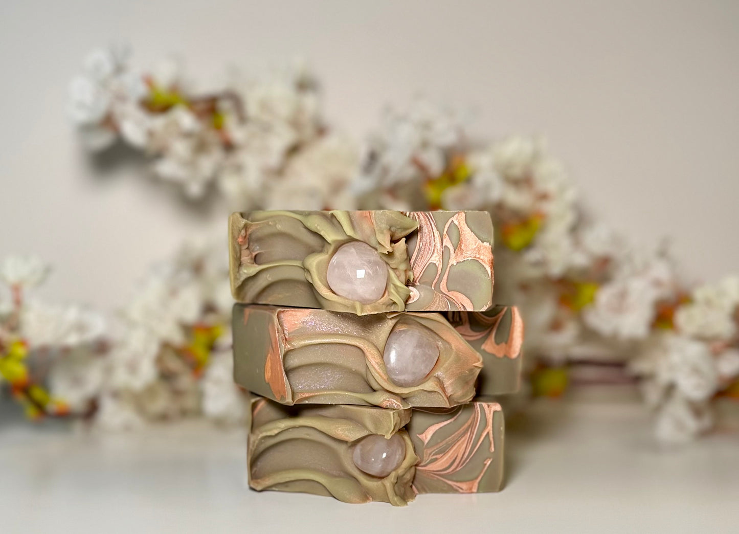 Celestial Garden Soap 🧼 – Herbal Infused Artisan Bar