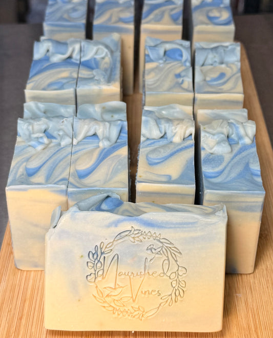 Cosmic Blue — Artisan Tallow & Botanical Soap Bar for Men