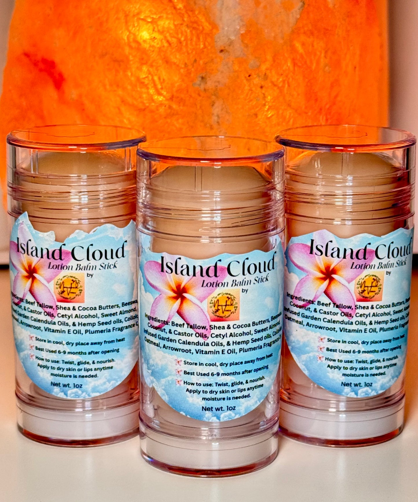 Island Cloud Whipped Tallow Body Butter & Lotion Bar