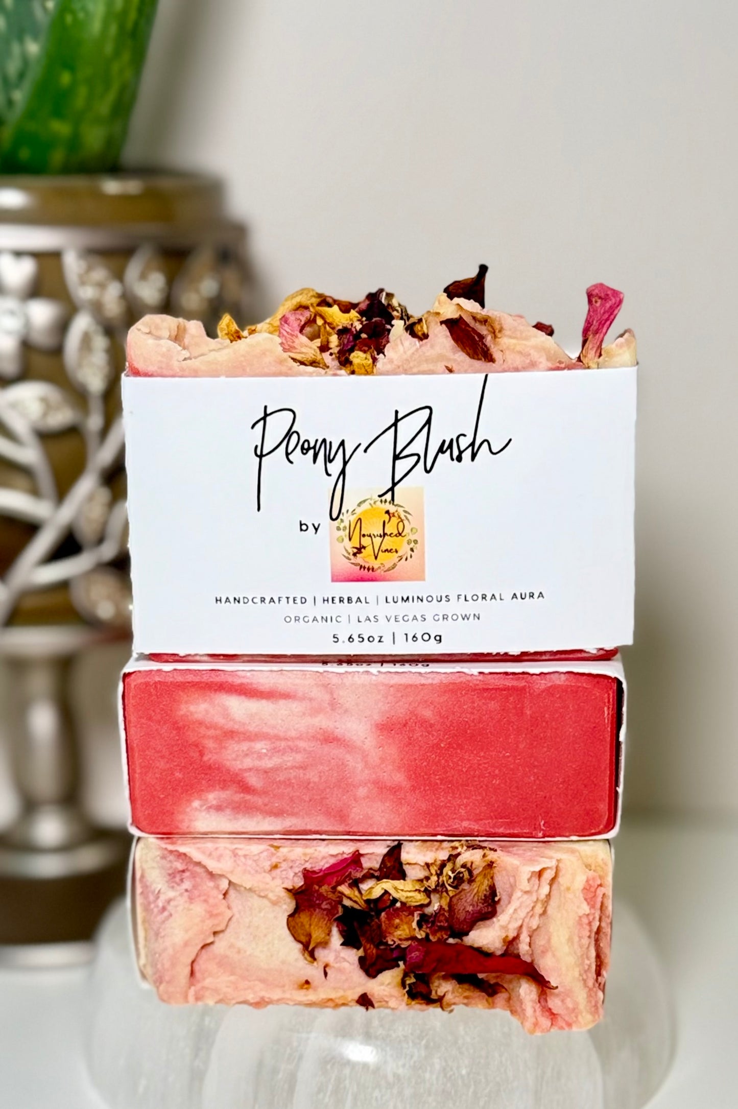 Peony Blush — Peachy Peony & Pearl Artisan Soap