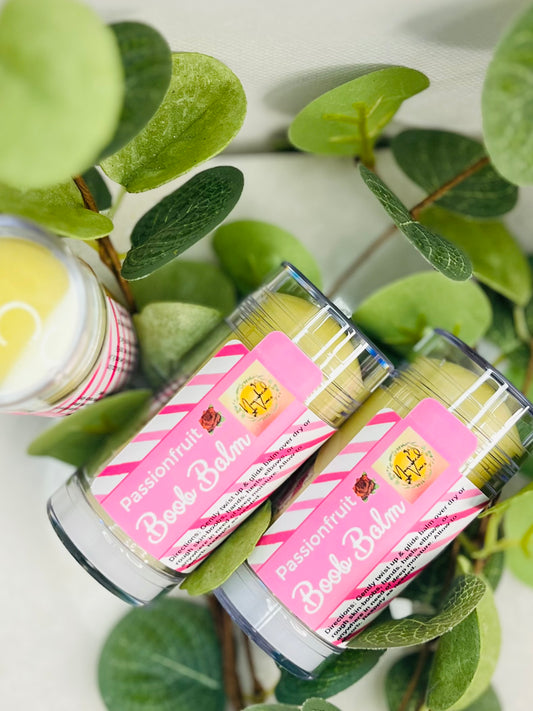 Passionfruit Rose Boob Balm – Nourishing Balm Stick for Bust & Décolleté